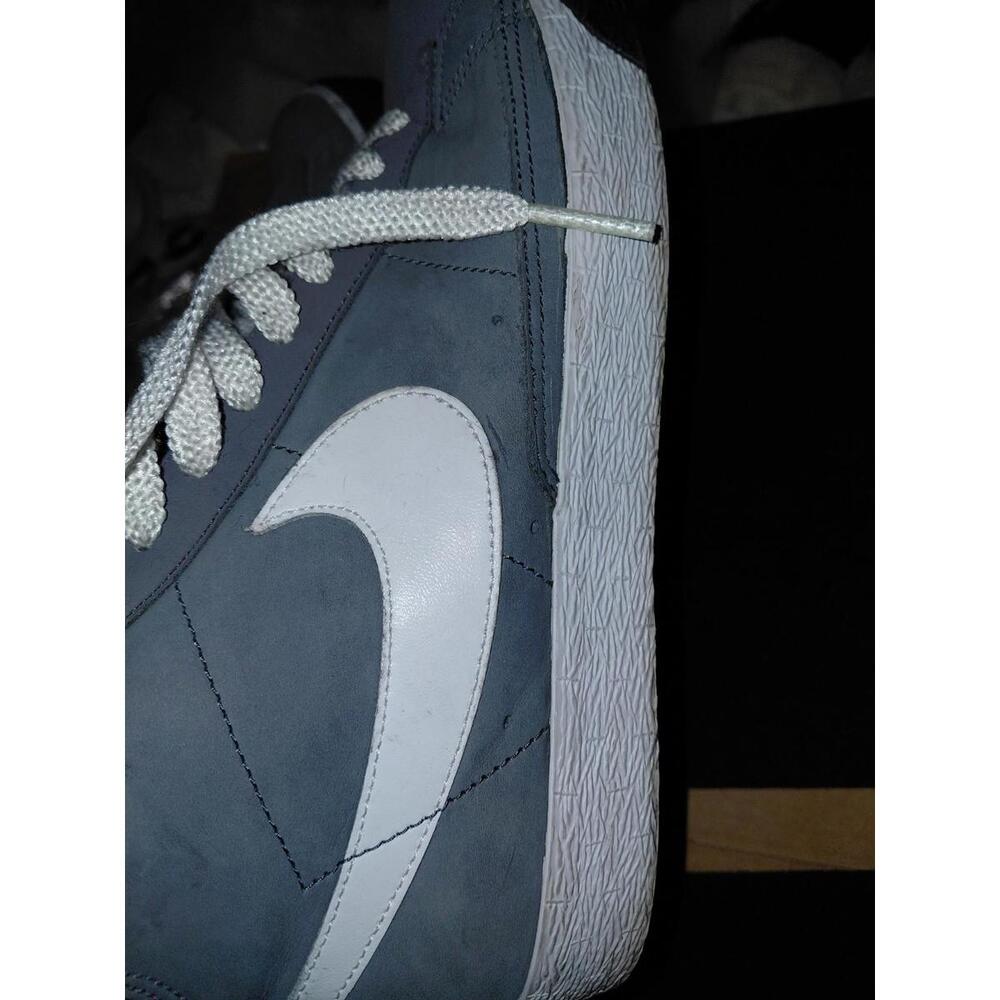 Nike blazer mid Wolf Gray 9.5 - Picture 4 of 7